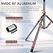 FreeSea Light Stand Aluminum, Adjustable Tripod Stand for Photography, 260cm/102inch Studio Sturdy Tripod for Speedlite Flash Softbox Strobe Light Camera with Carrying Bag