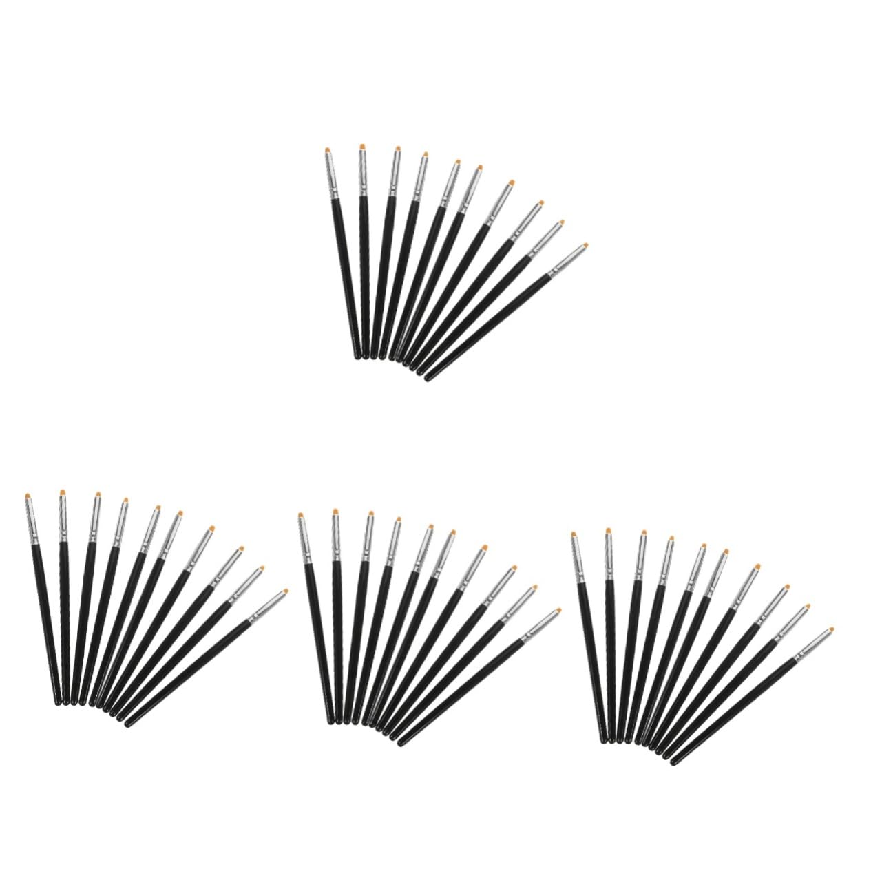 FOMIYES 4sets Mascara Brush for Lash Lifting Lash Extension Tool Lightweight Makeup Kit 10pcs*4
