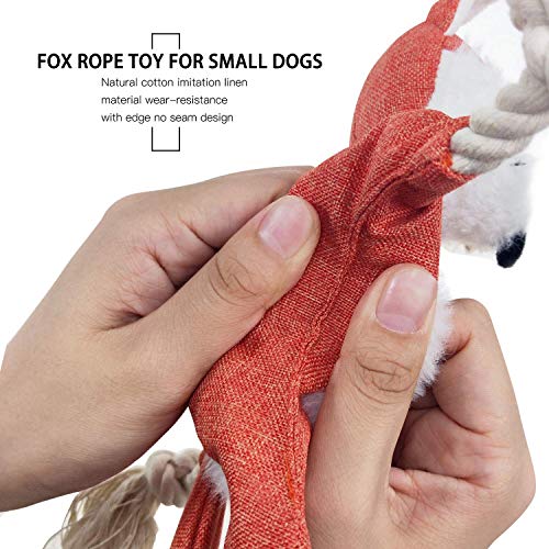 Juguetes indestructibles de peluche para perros Vitscan miniatura 7