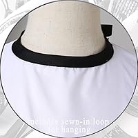 Vista 6 de Capa profesional de corte de pelo Borogo con cepillo para el cuello, capa de barbero para salón, accesorios de peluquería B