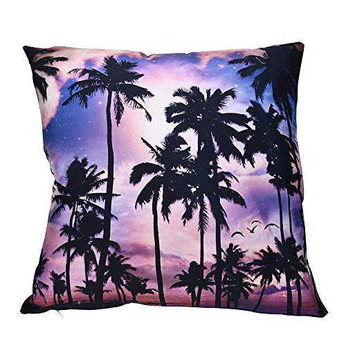 JURTEE - Flower Print- Pillowcases Mother'S Day Must Buy Simple Fashion Home Pillowcover Cushion Covers 45cm*45cm
