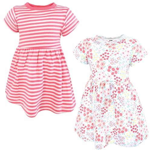 Image of Hudson Baby Girl's Cotton Dresses