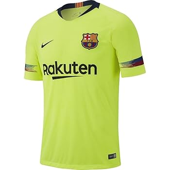 バルセロナユニフォーム18'-19'アウェイメッシモデル NIKE FCバルセロナ 18/19 ユニフォーム アウェイ 半袖 レプリカ