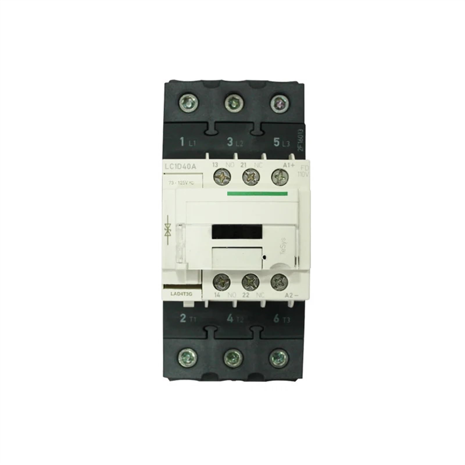 RCGKNNMUZ LC1D40ABD Three-Pole contactor 3P 40A 24VDC one Open and one Close