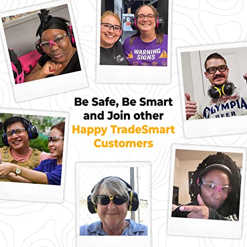 Tradesmart All-In-One Shooting Ear Protection Kit, Free From Pain & Discomfort, Earmuffs, Earplugs, Glasses & Carrying Case #TOP6