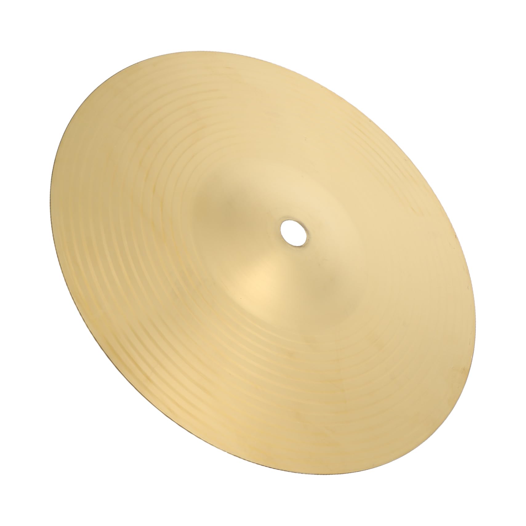 Levemolo Drum Cymbal Accessory 10 Inch Brass Cymbal for Drum Set Part Replacement