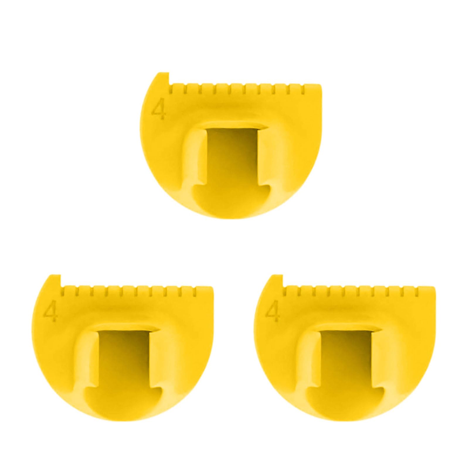 Yrohgkpn Yellow 3Pcs Professional Quilting Ruler Set Sewing Templates Finger Patchwork Stitching Aid For Fabric Measurement Q