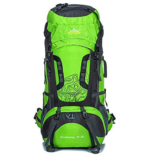 75L Senderismo Mochila impermeable Ligero Deporte al aire libre Viajes Trekking Ciclismo