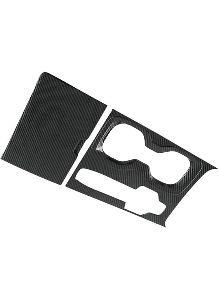 Riloer Konsolen-Schalthebel-Abdeckung, ABS-Kunststoff, Karbonfaser, schwarz, passend für Lex*us RX350 350h RX500h 2023