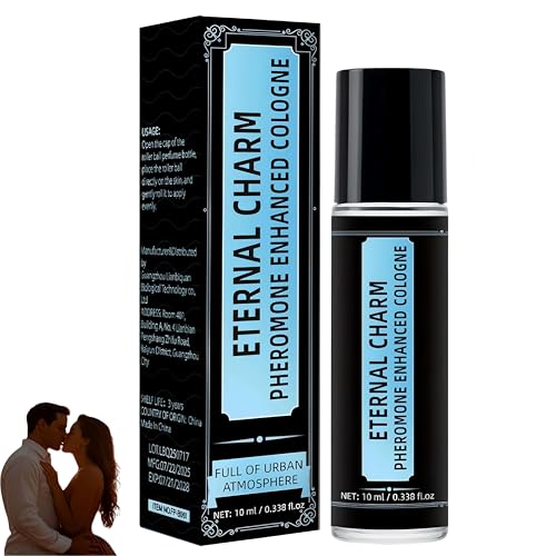 Profumo ai Feromoni per Uomo – Fragranza a Lunga Durata dal Potere Attrattivo – Aumenta il Fascino e la Sicurezza di Sé: Ideale per la Vita Quotidiana, il Lavoro e le Feste (1Pezzo)