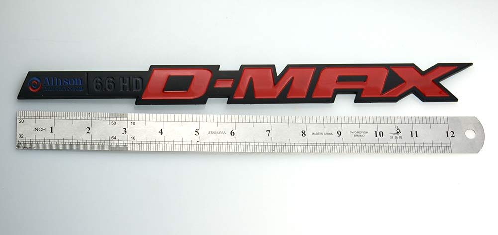 2X DURAMAX DMAX ALLISON 6.6HD Emblems 3D Badges For Silverado - Foto 10