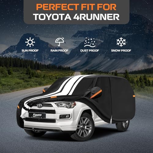 Image of Kayme Toyota 4Runner Car Cover Waterproof All Weather for Automobiles