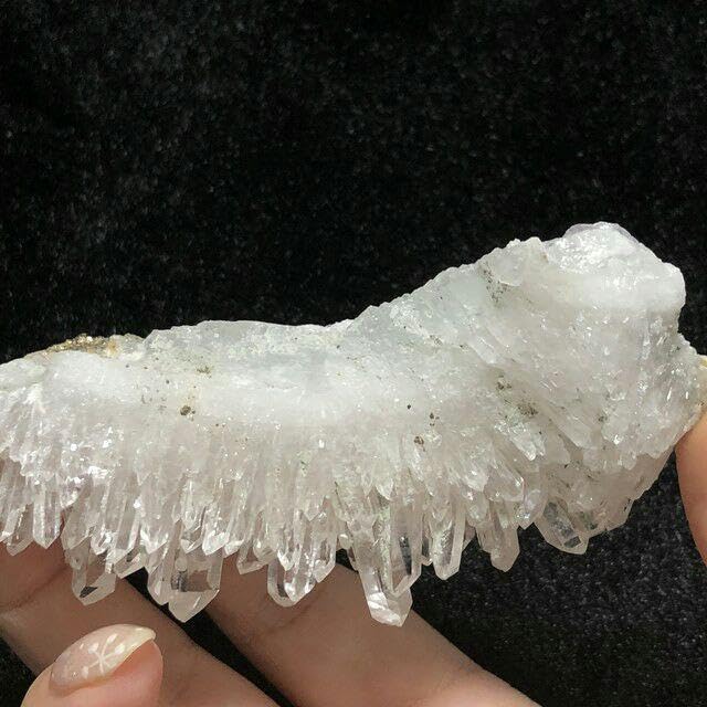 Amazon.co.jp: レア水晶クラスターフローライト共生タイプ ④ Z