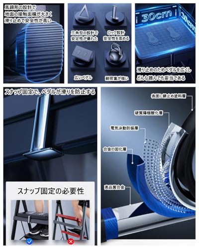 Easmostend 脚立 折りたたみ式 ED-25425-1807 の商品画像 5