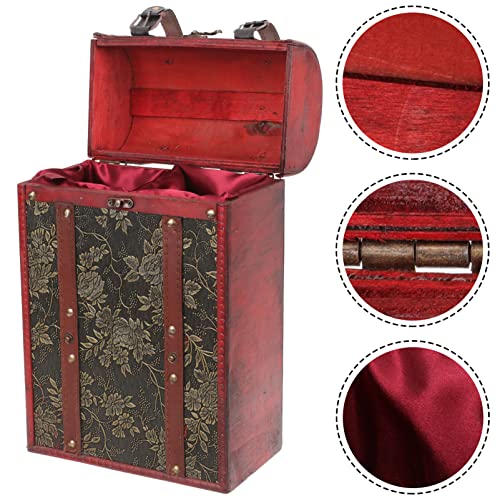 Caja de vino doble de madera ideal para proteger y presentar tus botellas de regalo 3
