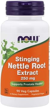 NOW Foods Nettle Root Extract 250mg, 90 Vcaps