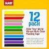 DEART 12PCS Colored Masking Tape, Kids Art Supplies, DIY Craft Tape, Colored Tape Rolls, Colored Painters Tape, 1.7cm x 10m (2/3In x 11Yards) for Labeling Coding Rolls Washi Scale Scrapbook Lab Tape #1