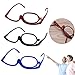 ECYC Gafas De Lectura De Maquillaje Con Aumento +4.0 Gafas Con Lentes...