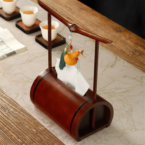 Boîte à mouchoirs rétro avec ouverture facile pour maison et bureau