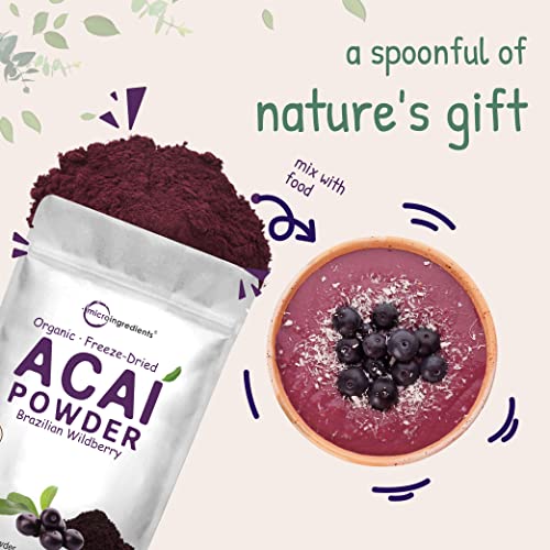 Micro Ingredients 121 Organic Acai Powder, 8Oz thumb #5