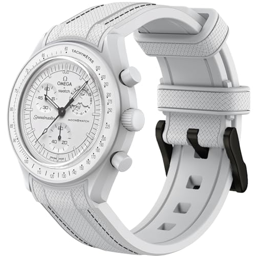 REBANDACEXgbv Omega x Swatch MoonSwatch Watch 20mmp ԂȂ \tgVRpXgbv Omega X Swatch Moonswatch Speedmasterp J[uoh Moonswat