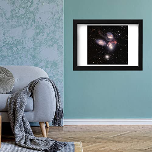 Télescope James Webb Stephan Quintet Poster Grand Format L