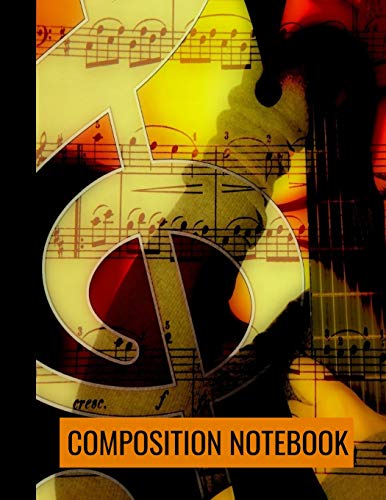 Composition Notebook: Blank Music Sheet Paper Journal - Music Manuscript Paper, Staff Paper, Musician Composition And Songwriting Notebook image 3