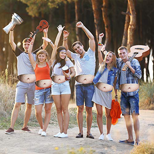 Gag Gift for Men – 3D Beer Belly Dad Bag Fanny Pack – Hilarious White Elephant Gift