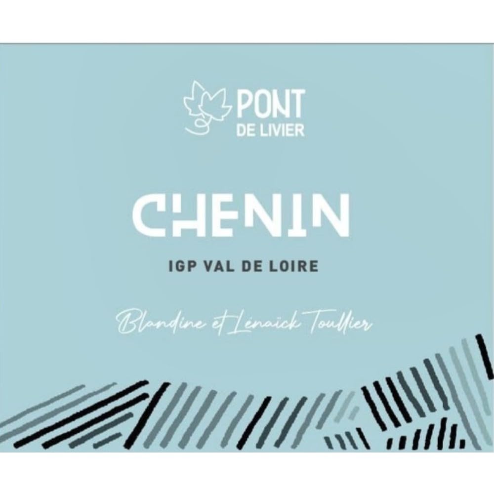 Chenin IGP Val de Loire Carton de 6 Bouteilles, Blanc Sec, Vin Blanc France, domaine du Pont de Livier