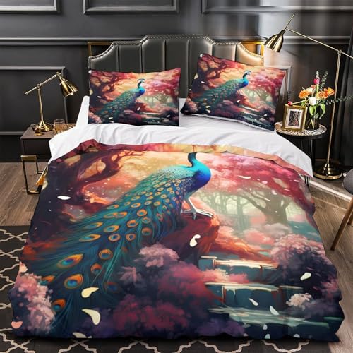 Housse de couette ultra douce effet 3D en microfibre respirante premium - 2