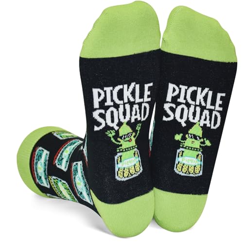 GOLIN Funny Saying Crew Socks, Novelty Gifts for Men Women Teens
