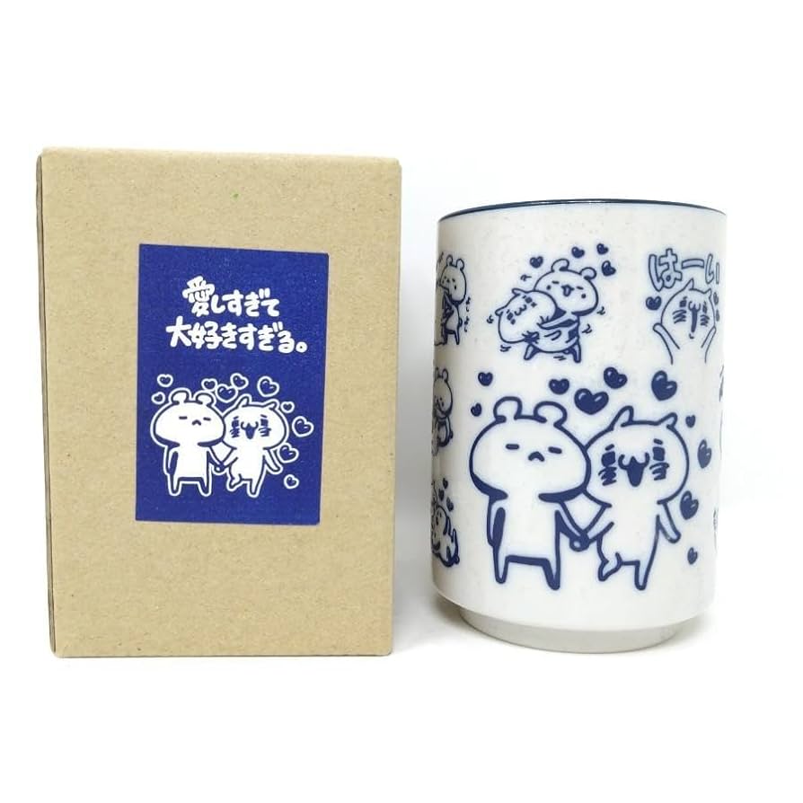 愛しすぎて大好きすぎる陶器セット Amazon | 愛しすぎて大好きすぎる 湯呑み 湯のみ | ノーブランド