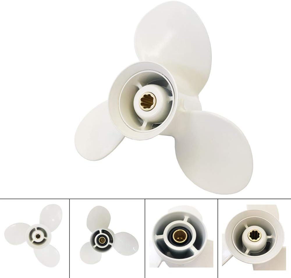 Boat Propeller for Yamaha Outboard Motor 9.9HP 15HP 20HP/ Outboard Propeller for Yamaha Engine 8 Tooth