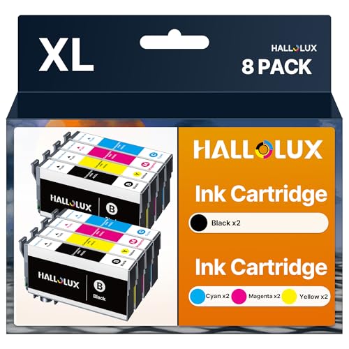 Kompatibel für 405 XL Patronen Kompatibel für 405XL Druckerpatronen für Epson WF 4820 Druckerpatronen für WF 3820 Workforce Pro WF 4825 WF 3825 Drucker (2 Schwarz 2 Cyan 2 Magenta 2 Gelb 8er-Pack)