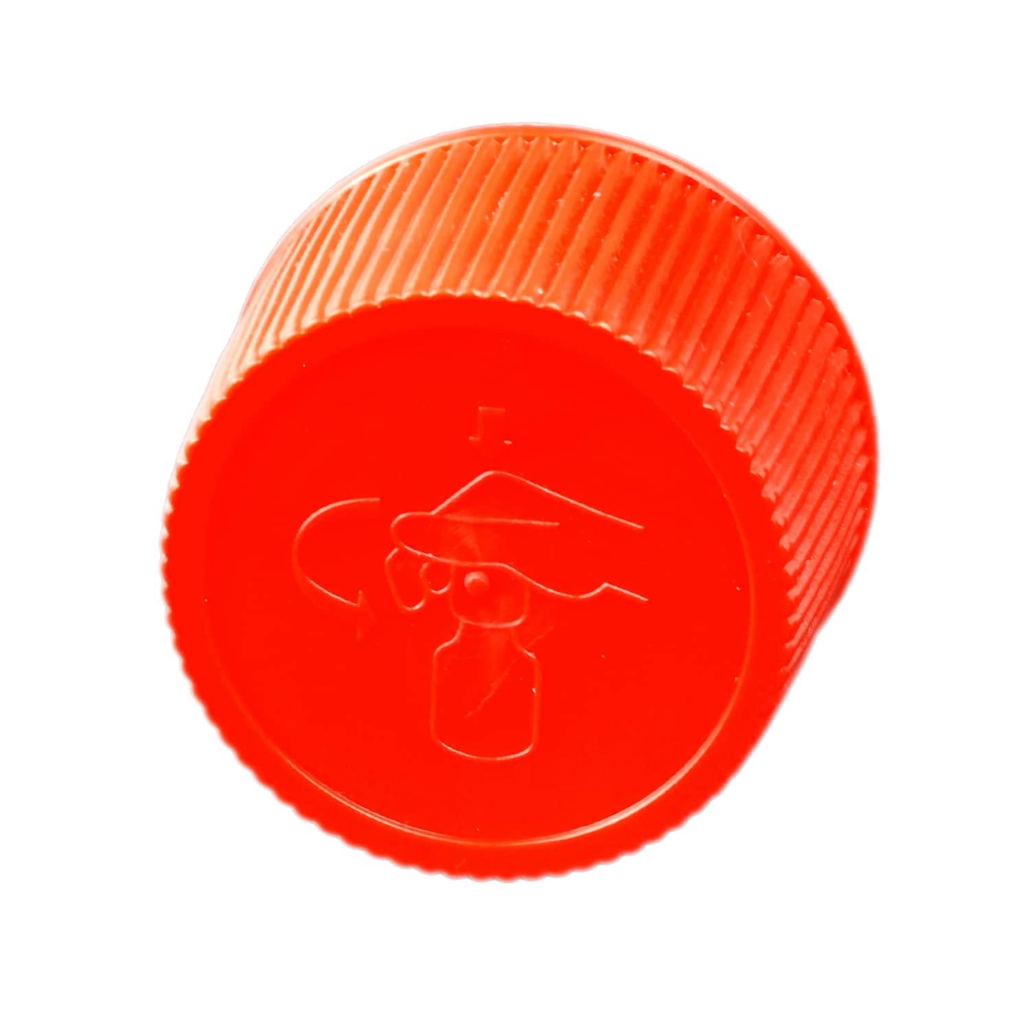 RESINPAL 5 x 1000 ml Kunststoffflasche | Leerflasche mit Kindersicherung & Beschriftungssticker | HDPE Plastikflasche | Rundflasche