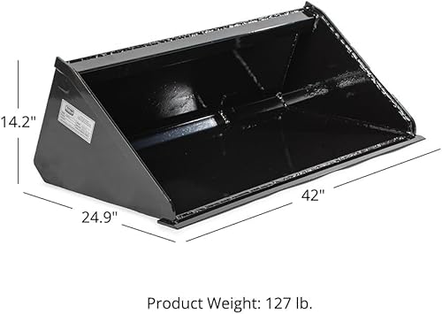 Miniatura 8 de Titan 42" Mini Skid Steer Bucket
