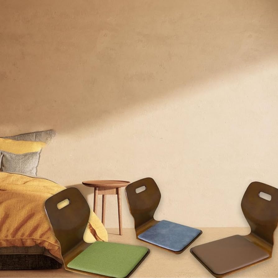 折り畳み座椅子　木製×レザー　クッション付　松竹柄　和座椅子　旅館風2客セット 楽天市場】座椅子 脇息2点セット 和座椅子 折りたたみ 肘置き