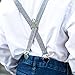 Buyless Fashion Adjustable with Button Suspenders for Kids - 21