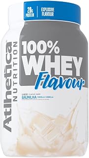100% Whey Flavour (900 g) Baunilha, Atlhetica Nutrition