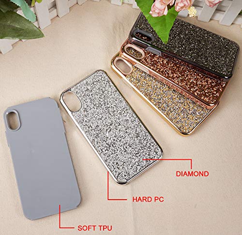 Amazon.com: Nakedcellphone Rock Diamond Series for iPhone Xs Max