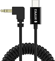 Vista 7 de Cubilux Cable de audio USB C corto en espiral a macho de 0.138 in compatible con iPhone 17/16/15, iPad Pro 13/12.9/11, Galaxy S25/S24, Pixel
