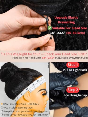 Image of Beauty Forever Ombre Brown to Blonde Water Wave Drawstring Wig with Dark Roots 7x5 Bye Bye Knots Lace Front Glueless Wig Human Hair Pre Plucked Pre Cut Bleached Knots Ready to Go Wig for Women 16inch