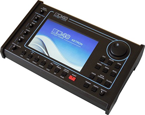 Ketron Suono naturale, touch screen a colori da 7 pollici, 368 voci preimpostate, 668 suoni GM, 260 stili, batteria audio completa e scanalatura, memoria interna da 16 GB, registrazione HD, ingresso microfono e chitarra