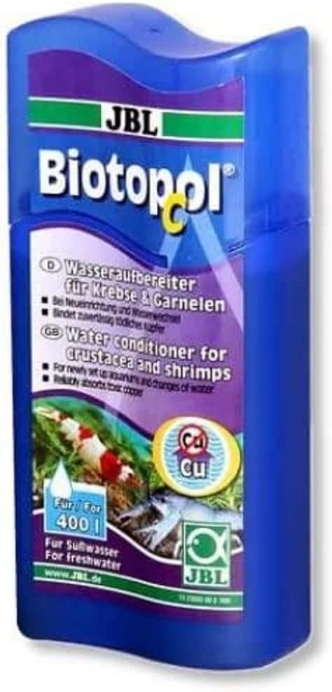 JBL Biotopol C 100 ml, Water conditioner for crustaceans and shrimps