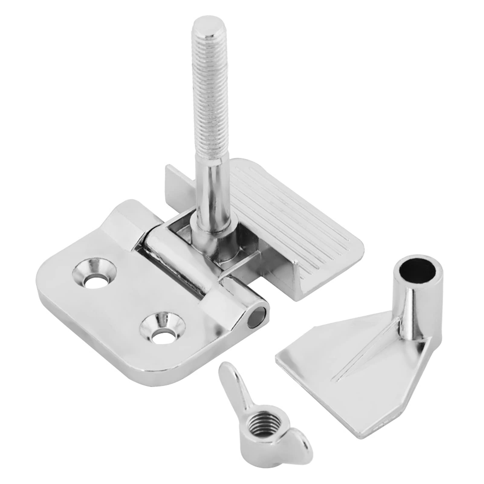 Silk Screen Printing Clamp Zinc Alloy Frame Hinge Clamp Hobby Tool for Table Work Silver