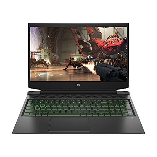 Image of 2020 HP Pavilion 15.6 inch FHD Gaming Laptop Computer, Intel Core i5-9300H, 16GB RAM, 1TB HDD+512GB SSD, Backlit Keyboard, B&O Audio, HD Webcam, GeForce GTX 1650 Graphics, Win 10, Black, 32GB USB Card