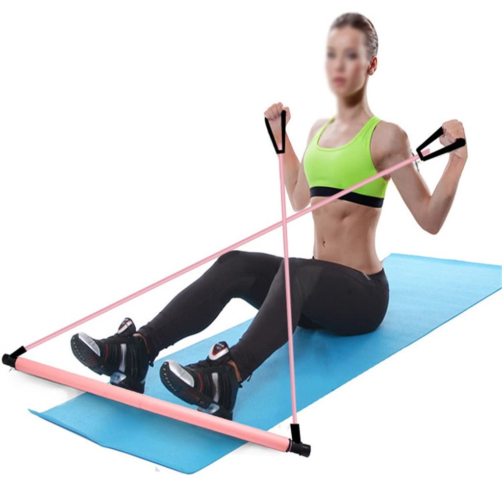 Palo de Ejercicio, Palo de Fitness, Fitness, hogar, Yoga, Gimnasio, Entrenamiento Corporal, Banda de Resistencia Abdominal