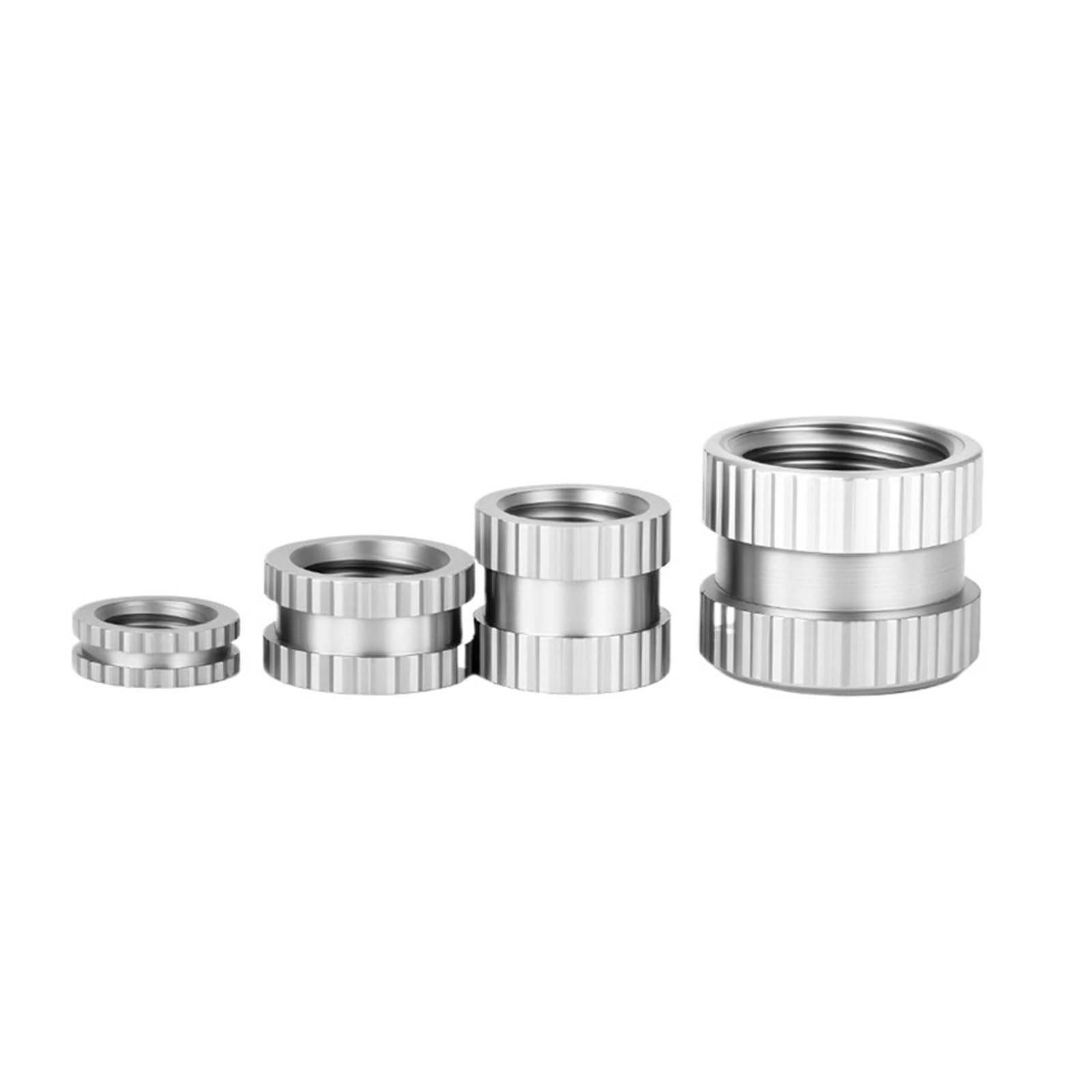 Stainless Steel Heat Insert Nut Metric Thread M2 M2.5 M3 M4 M5 M6 M8 M10 Hot Melt Knurled Embed Insertnut For 3d Printer Plastic(Length 3mm,M2(OD3.5mm) 50Pcs)
