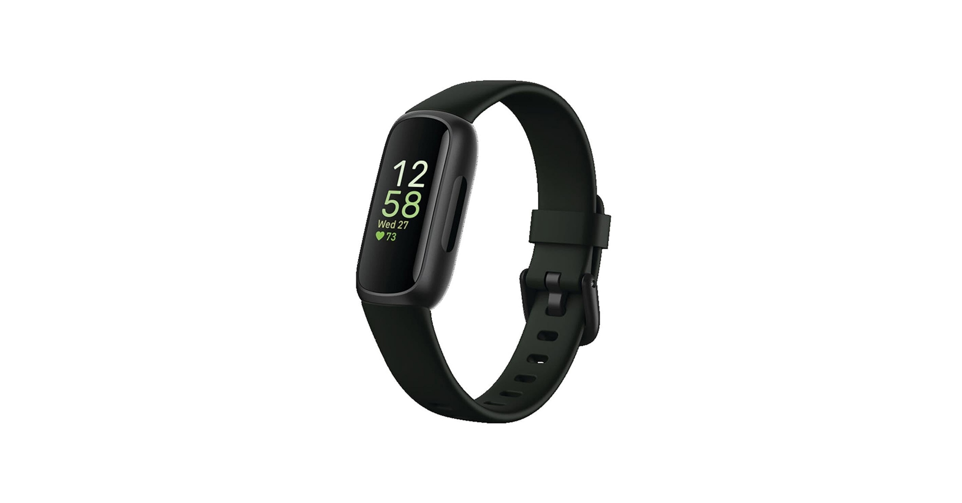 Fitbit Inspire 3 Health &-Fitness-Tracker with Stress Management, Workout Intensity, Sleep Tracking, 24/7 Heart Rate and more, Midnight Zen/Black One Size (S & L Bands Included)