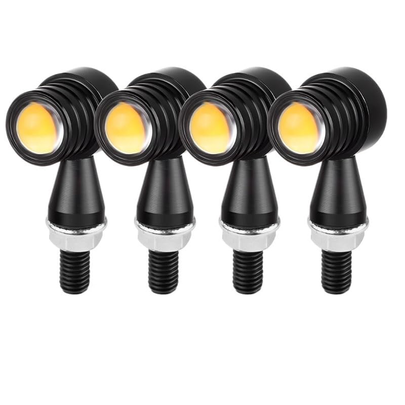 Clignotant LED universel pour moto avec feu orange de signalisation étanche